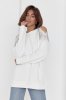 Жіноча кофта oversize з вирізами на плечах - 8023-2