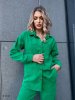 Костюм жіночий вельветовий 41331 зелений